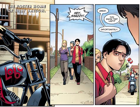 how harley quinn forced billy batson to transform comicnewbies