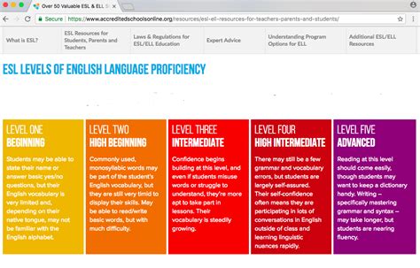 reflective journey   pacific esl levels  english language proficiency