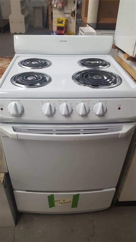 hotpoint electric stove   p