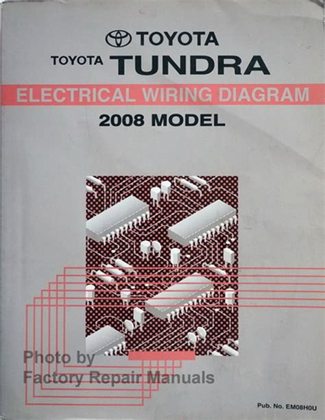 toyota tundra electrical wiring diagrams original factory repair manuals