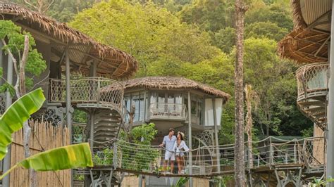grand opening thailand treehouse escape luxury beach resorts beach hotels building  treehouse