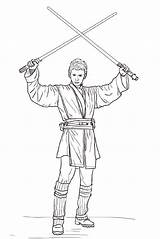 Coloring Wars Pages Skywalker Clone Luke Star Anakin Printable Supercoloring Via Tag sketch template