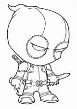 Deadpool Coloring Pages Lego Printable Marvel Drawing Baby Print Adults Cartoon Colouring Kick Buddy Color Logo Book Getcolorings Cute Getdrawings sketch template