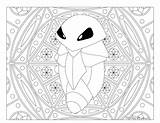 Kakuna Pokemon Coloring Adult Windingpathsart sketch template