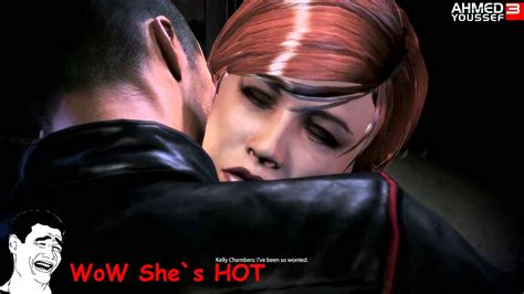 Mass Effect 3 Hugging Kelly Chambers Youtube