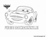 Mcmissile Coloring Cars Finn Disney Pages Printable Print Color sketch template