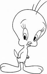 Coloring Tweety Bird Pages Printable Color Colouring Print Book Cartoon Choose Board sketch template
