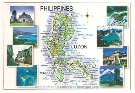 Main City Map Philippines Luzon Island Luzon Philippine Map Images