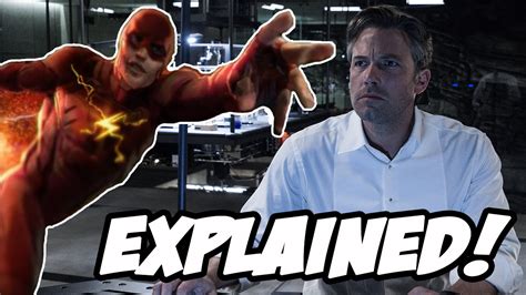 Flash Cameo In Batman V Superman Explained What Did It Mean Youtube