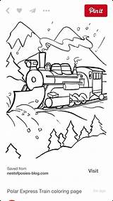 Polar Express Coloring Pages Printable Getcolorings Colori Color Getdrawings sketch template