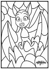 Vampirina Kolorowanki Poppy Bridget Coloringonly Gregoria sketch template