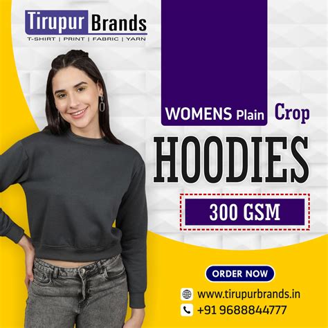 women crop hoodies manufacturer  tirupur hoodiessweatshirt