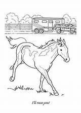Horse Coloring Pages Horses Paint Colouring Kids Camp Trailer School Unit Study Books Hard Breyerhorses Breeds sketch template
