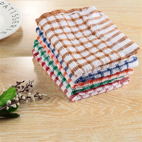 pc cleaning cloth soft tea towels terry cotton kitchen dish cloths clean microfibre absorbent