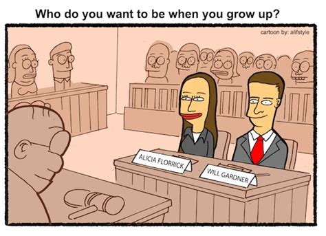 Cartoon Who Do Lawyers Want To Be When They Grow Up
