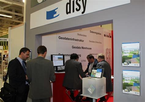 intergeo  disy draws positive trade fair balance gis user