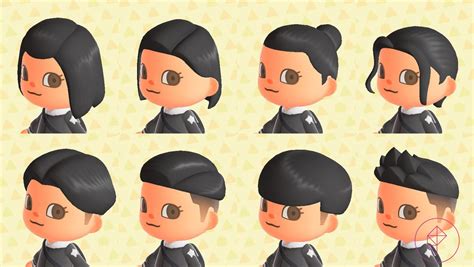 animal crossing  horizons switch hair guide polygon