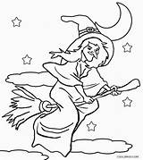 Witch Coloring Pages Kids Witches Printable Anime Cartoon Evil Drawing Cool2bkids Wicked Color Getcolorings Getdrawings sketch template