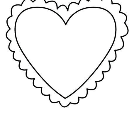 heart shape template google search love coloring pages heart