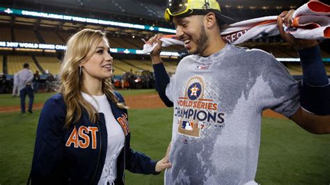 heres  astros carlos correa  making   wife doesnt