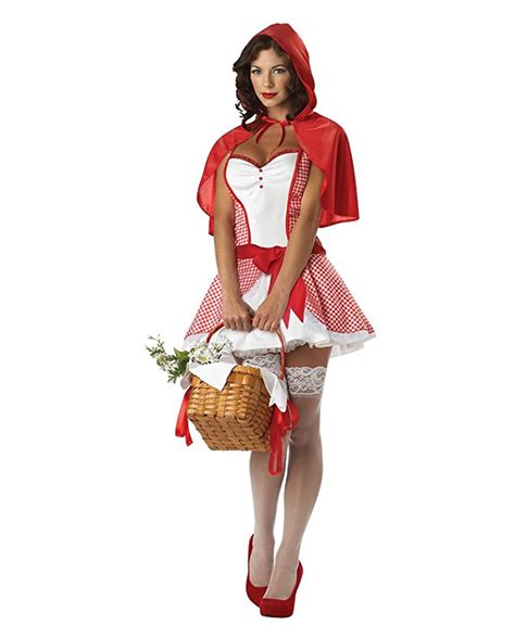 womens  red riding hood costume corset dress cape fairy tale