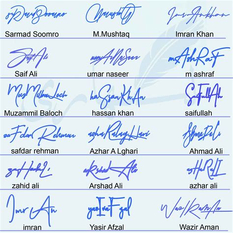 names handwritten signatures create signature digital