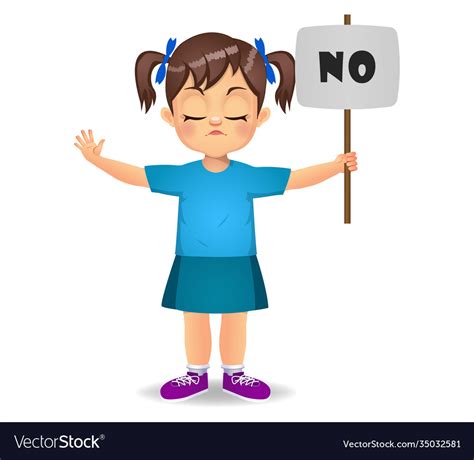 cute girl    sign royalty  vector image