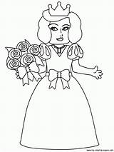 Coloring Pages Bride People Coloring4free 2021 Printable Princess Popular Library Clipart Doll Paper sketch template