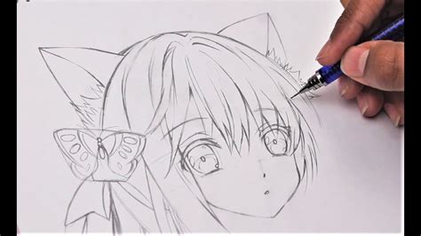 How To Draw Anime Neko Anime Drawing Tutorial For