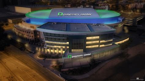 thunder paycom announce  year arena naming rights agreement downtown