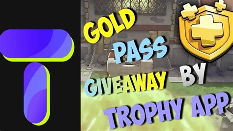 gold pass giveaway join fast sponsored by trophy app youtube