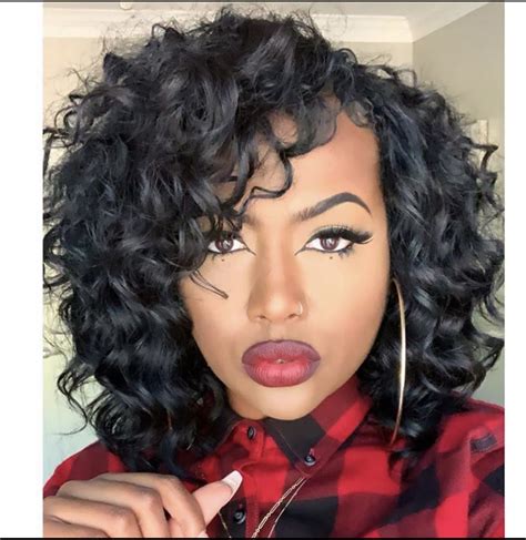 short curly sew  weave hairstyles fashionblog