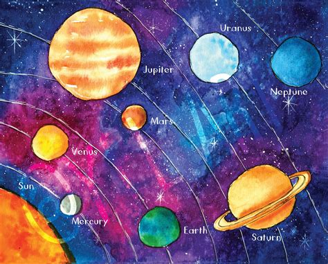 solar system painting images yuonne dugas