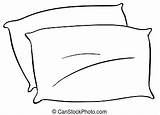 Clipart Pillows Vector Clip Illustrations sketch template