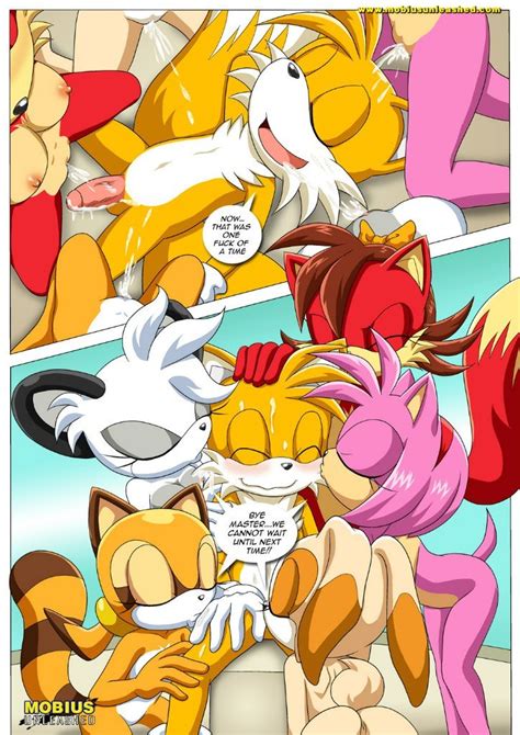 tails tinkering so many hot chicks and they are all for tails to fuck sonic hentai