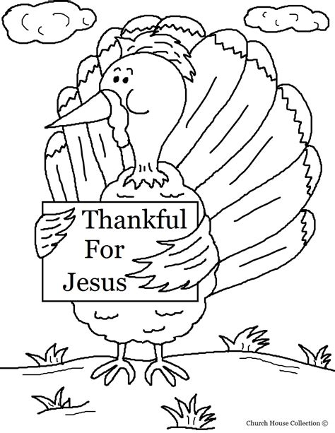 church house collection blog turkey holding sign thankful  jesus
