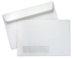 booklet lb white wove standard window booklet envelopes