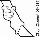 Clipart Hand Clip Grip Helping Vector Gripping Hands Royalty sketch template