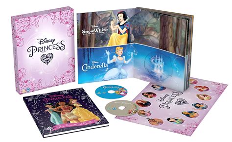 amazoncom disney princess complete collection box set blu ray  region  movies tv