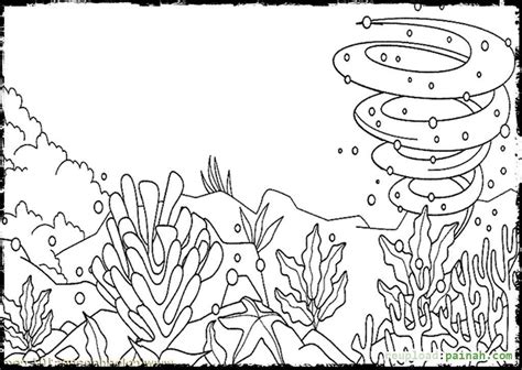 ocean scene coloring pages coloring pages valentines day coloring