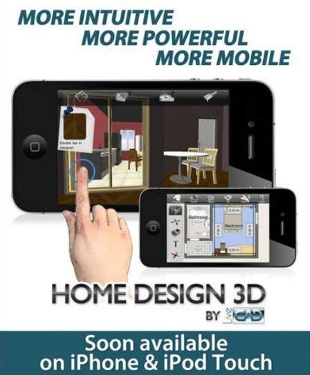 communique teaser pour home design  sur iphone iphone soft