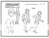 Herculoids Heroes Barbera Productions Bros Copyright sketch template