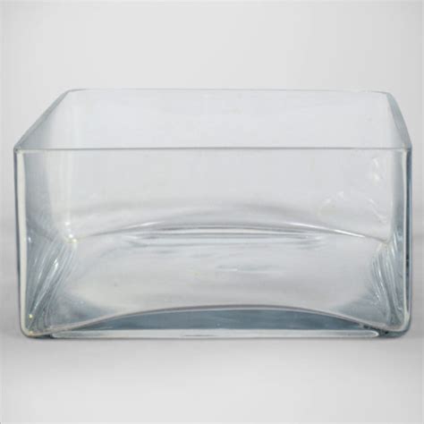 Square Glass Vase Tall 8x4 Thumb West Coast Event Productions Inc
