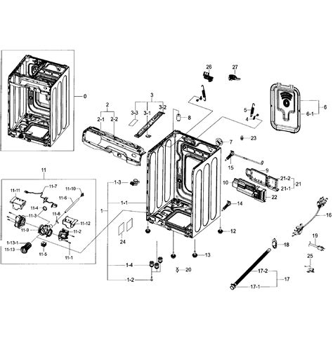 samsung model wfhaga  residential washers genuine parts