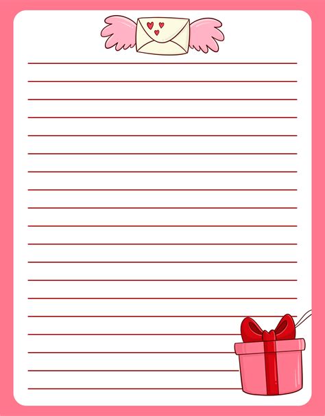 letter writing paper printable     printablee