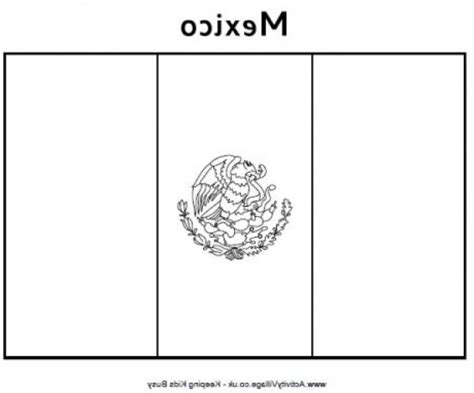 mexican flag coloring pages printables coloringalifiahbiz