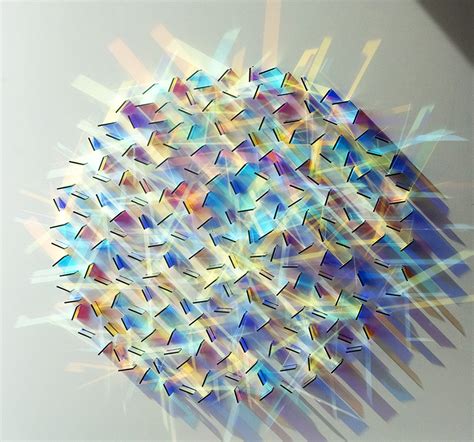 Dazzling Colored Glass And Light Installations By Chris