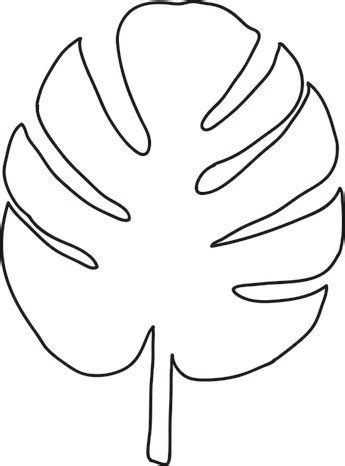 images  large palm leaf template printable infovianet leaf