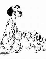 101 Coloring Dalmatians Pages Pongo Disney Puppy Dalmatian Puppies Dog Printable Disneyclips Family Choose Board sketch template