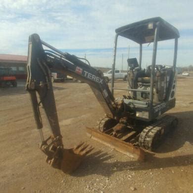 terex tc mini  excavator trackhoe hrs hp   sale